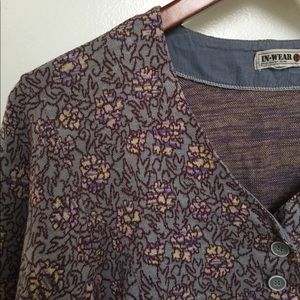 Knit cardigan